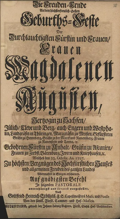 Gottfried Heinrich Stölzel