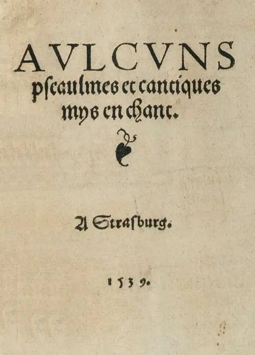 Genevan Psalter