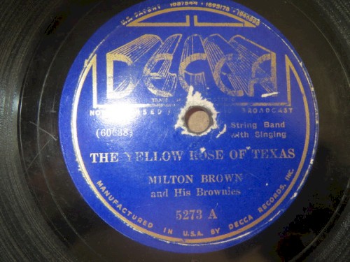 The Yellow Rose of Texas / When I'm Gone Don't You Grieve