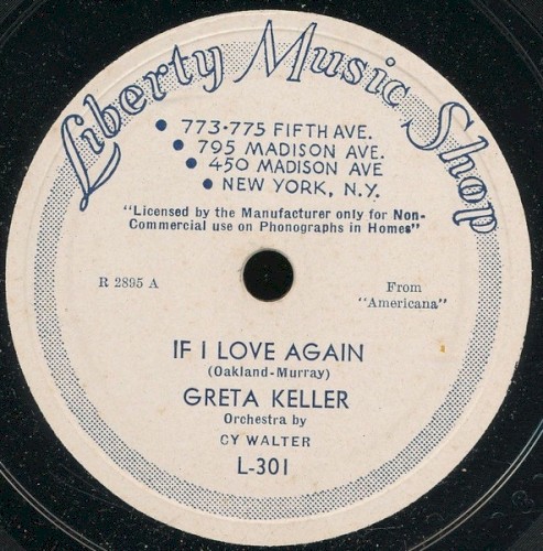 If I Love Again / Time for Me to Put My Heart Away