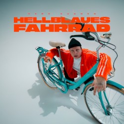 Hellblaues Fahrrad