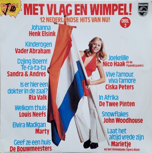 Met vlag en wimpel! 12 Nederlandse hits van nu! Deel 2