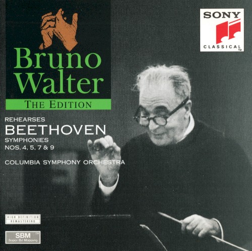 Rehearses Beethoven Symphonies nos. 4, 5, 7 & 9