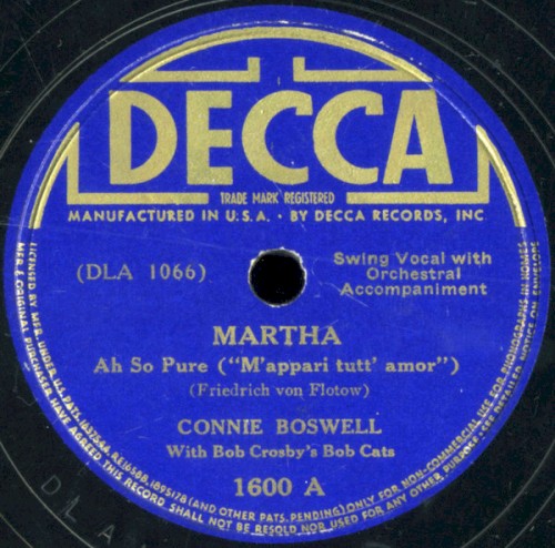 Martha / Home on the Range