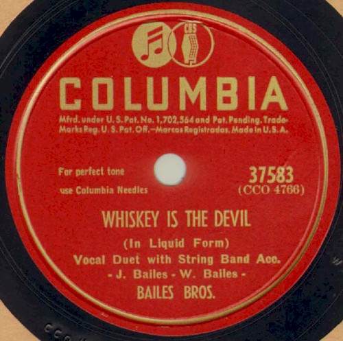 Whiskey Is The Devil / We're Living In The Last Days Now