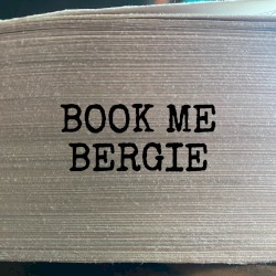 BOOK ME BERGIE