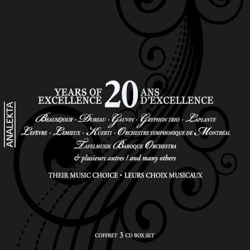 Analekta : 20 ans d'excellence