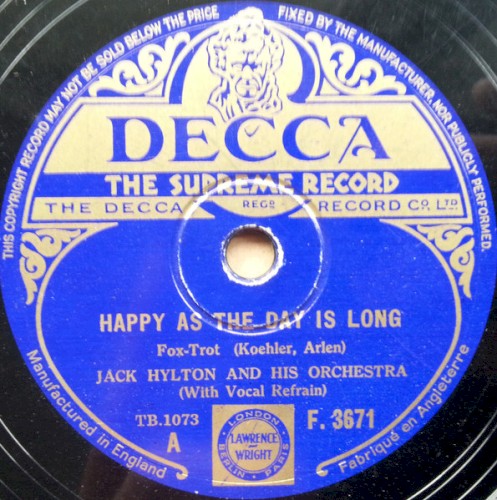 Happy as the Day Is Long / Reflections in the Water
