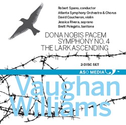 Dona Nobis Pacem / Symphony No. 4 / The Lark Ascending