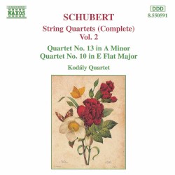 String Quartets (Complete), Volume 2: Quartet no. 13 in A minor / Quartet no. 10 in E-flat major