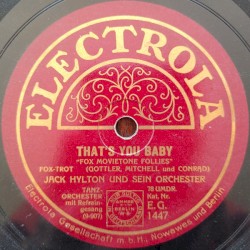 That's You Baby / Honey