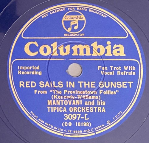 Red Sails in the Sunset / Whisper Sweet