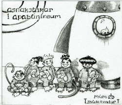 Asnakjálkar í Apabúningum