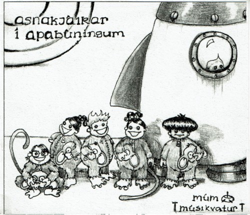 Asnakjálkar í Apabúningum