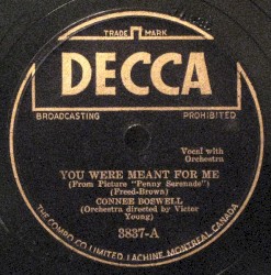 You Were Meant for Me / I Went Out of My Way