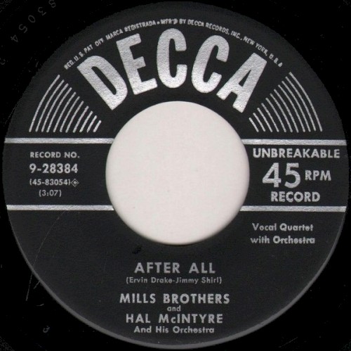 The Glow-Worm / After All