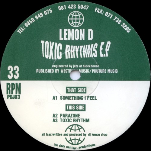 Toxic Rhythms E.P