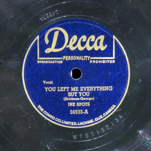 You Left Me Everything but You / My Reward