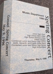 Spring Concert 1996
