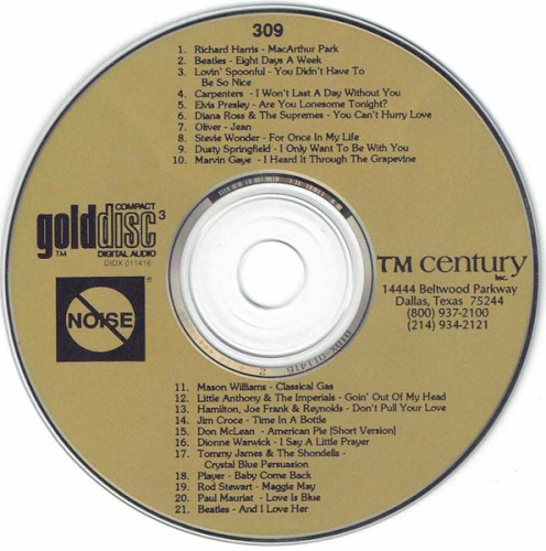 TM Century: GoldDisc 309