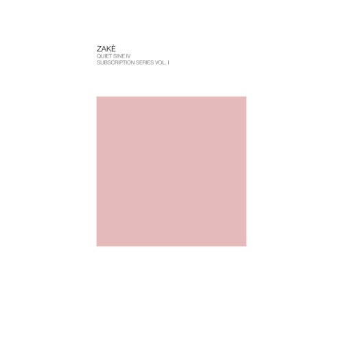 Quiet Sine 4, Subscription Series Vol. I