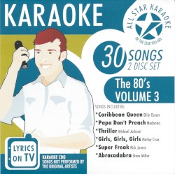 Karaoke The 80’s, Volume 3