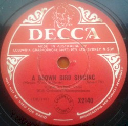 A Brown Bird Singing / Ave Maria