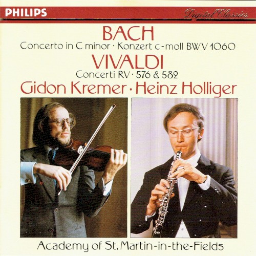 Bach: Concerto in C minor, BWV 1060 / Vivaldi: Concerti RV 576 & 582