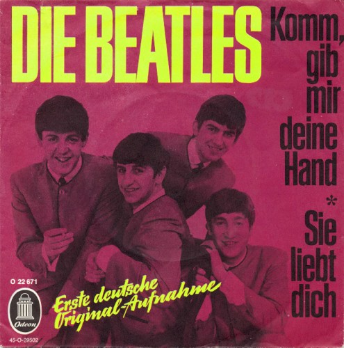 Komm gib mir deine Hand / Sie liebt dich