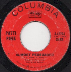 Almost Persuaded / It’s the World Outside