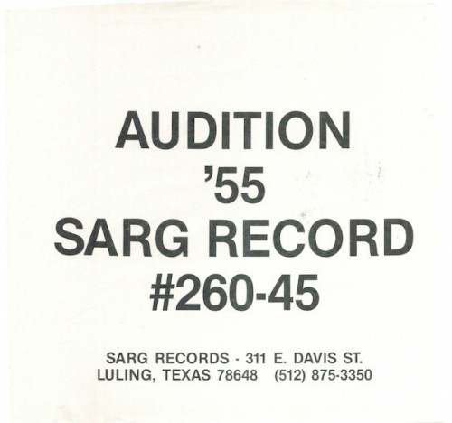 Audition ’55