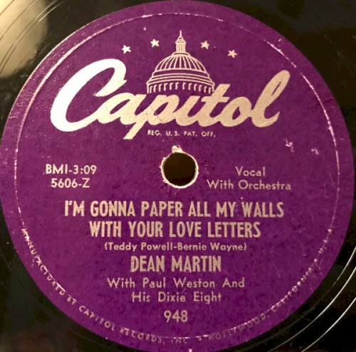 I’m Gonna Paper All My Walls With Your Love Letters / Muskrat Ramble