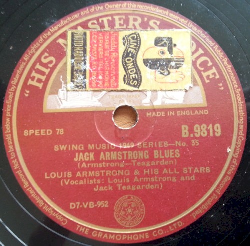Jack Armstrong Blues / Endie