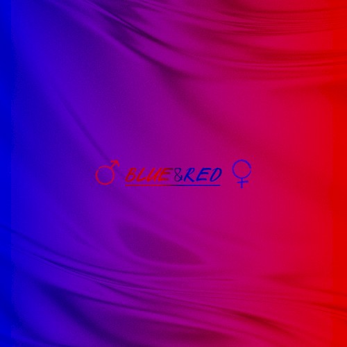 BLUE & RED