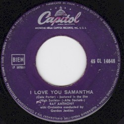 I Love You Samantha / I Am in Love