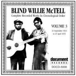 Complete Recorded Works in Chronological Order, Volume 3: 21 September 1933 to 25 April 1935