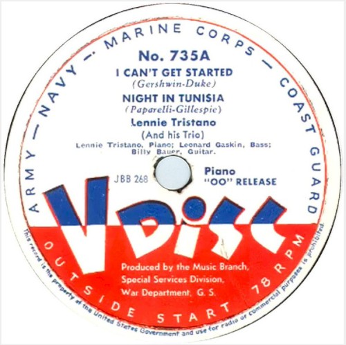 I Can’t Get Started / Night in Tunisia / Laura / Yesterdays