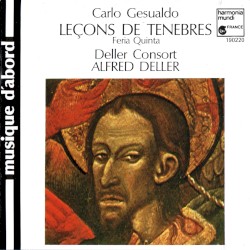 Leçons de Tenebres: Feria quinta