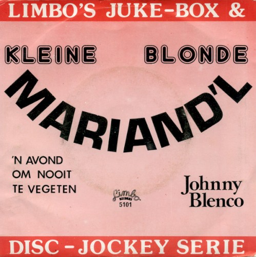 Kleine blonde Mariand’l / ’n Avond om nooit te vergeten