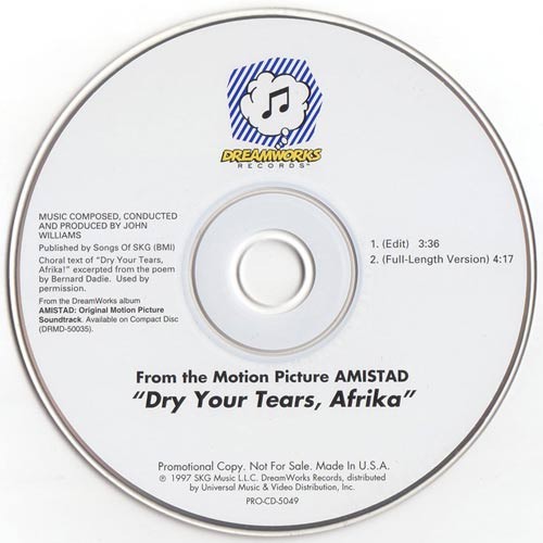 Dry Your Tears, Afrika