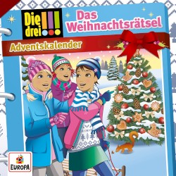 Die drei !!! Adventskalender 2017: Das Weihnachtsrätsel