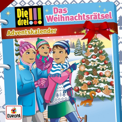 Die drei !!! Adventskalender 2017: Das Weihnachtsrätsel