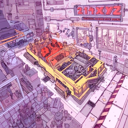 214XYZ – Nightfall in Robo‐City Prime