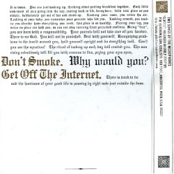 Don’t Smoke / Get Off the Internet