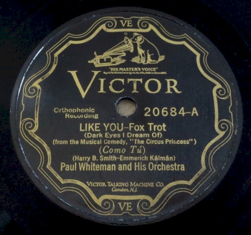 Like You (Dark Eyes I Dream of) / Dear Eyes That Haunt Me