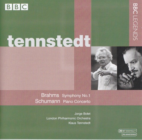 Brahms: Symphony no. 1 in C minor / Schumann: Piano Concerto in A minor
