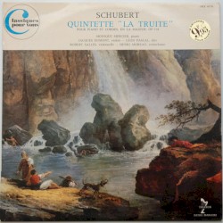 Quintette en la majeur, pour piano et cordes "La Truite"