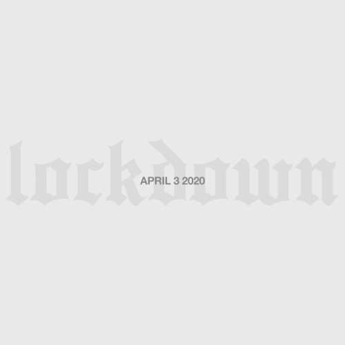 Lockdown (April 3 2020)