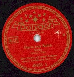 Maria aus Bahia / Mit der Zeit lernst auch du es