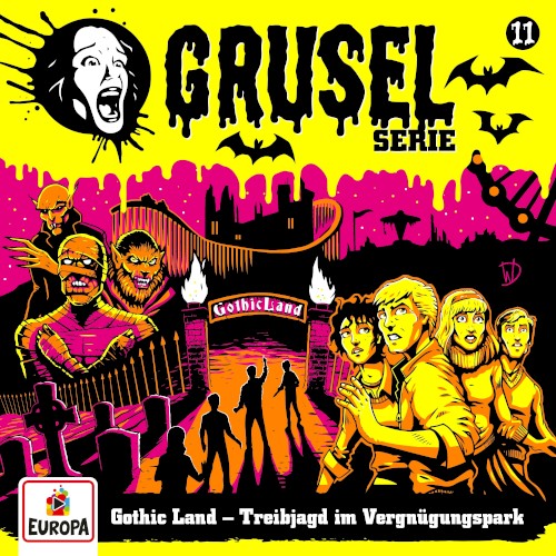 Gruselserie, Folge 11: Gothic Land - Treibjagd im Vergnügungspark